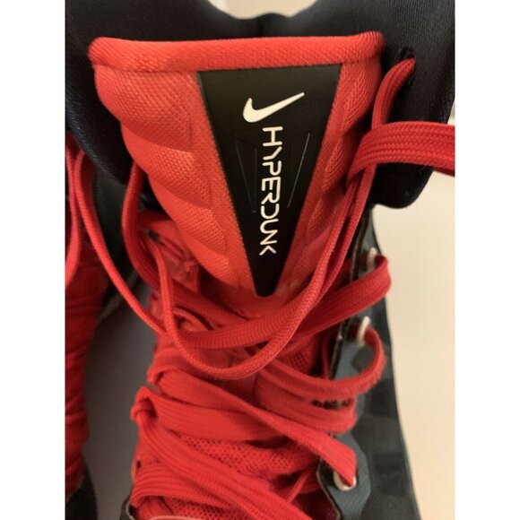 Nike Men’s Sz 8 Hyperdunk 2016‎ SE Shoes 844362 016 Black Red - Picture 3 of 8